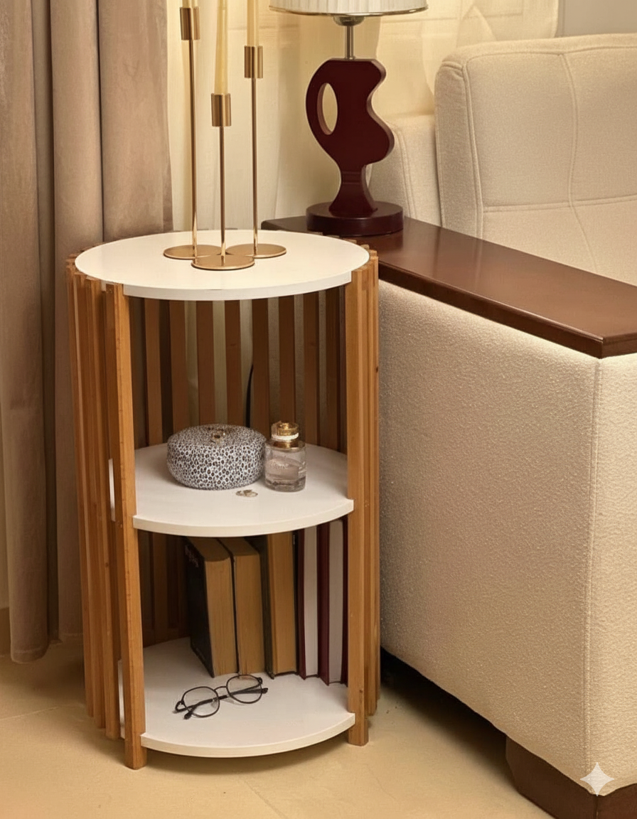 تحفة فنية لمنزلك طاولة أضِف لمسة من الفخامة الهادئة. حيث يلتقي الأسلوب بالتخزين الذكي